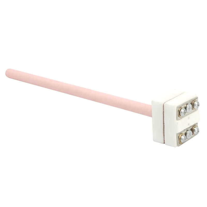 S Type Platinum Rhodium Thermocouple WRP-100 150/200/300/500mm Probe Temperature Sensor 0-1300℃ for Muffle Furnace Electric Kiln