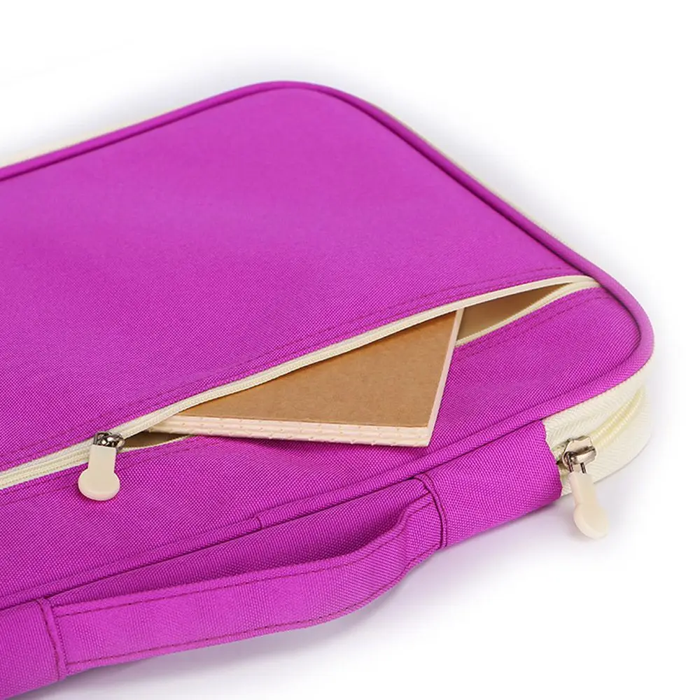Travel A4 Portfolio Zipped Conference Folder Document Case Bag File Organizer Multi-function Conference Package