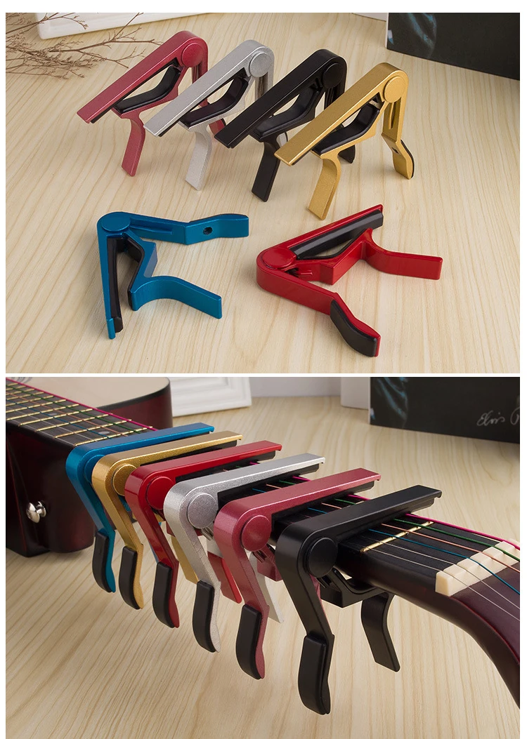 Guitar Capo for Acoustic Classic Electric Guitar Aluminum Alloy Tuning Clamp Guitar Accessories Capotraste Guitarra