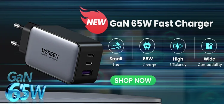 UGREEN Quick Charge 4.0 3.0 QC PD Charger 20W QC4.0 QC3.0 USB Type C Fast Charger for iPhone 14 13 12 8 Xiaomi Phone PD Charger