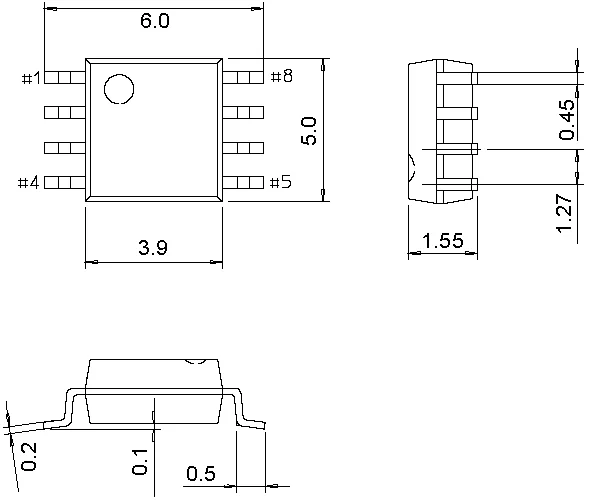 50Pcs/Lot CH32V003 Industrial-grade MCU, RISC-V2A, Single-wire Serial Debug Interface, System Frequency 48MHz