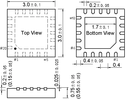 50Pcs/Lot CH32V003 Industrial-grade MCU, RISC-V2A, Single-wire Serial Debug Interface, System Frequency 48MHz