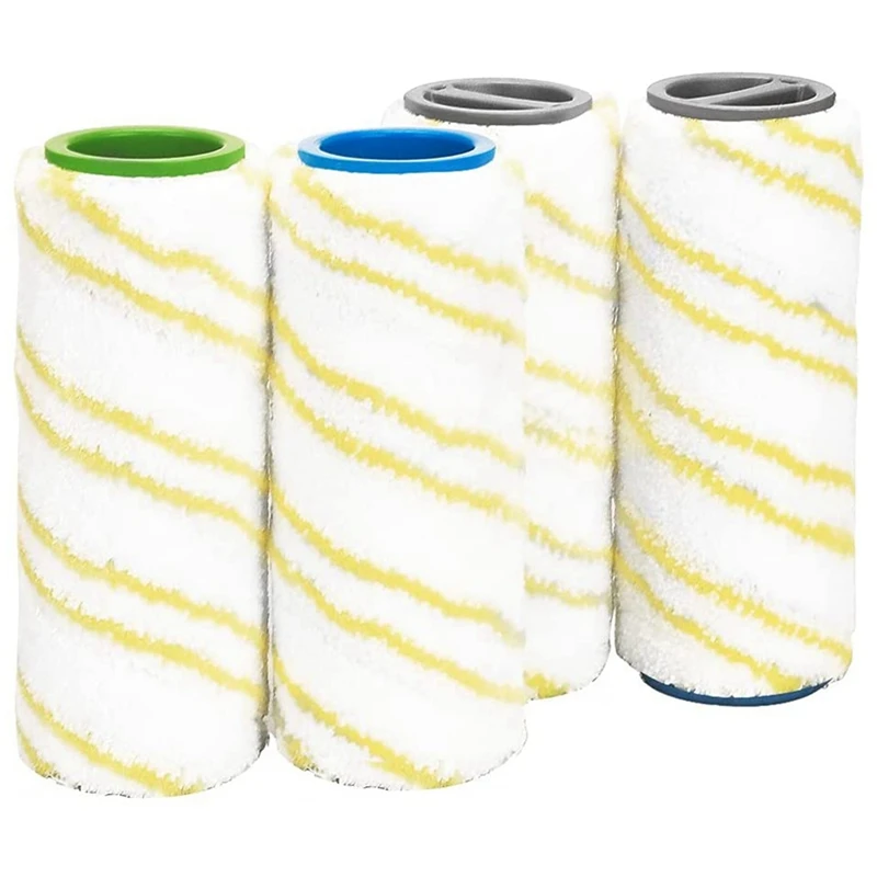 For Karcher FC7 FC5 FC3 Microfiber Rollers for Karcher 2.055-006.0 for Cleaning Hard Floors Smart Home Replacement Rollers
