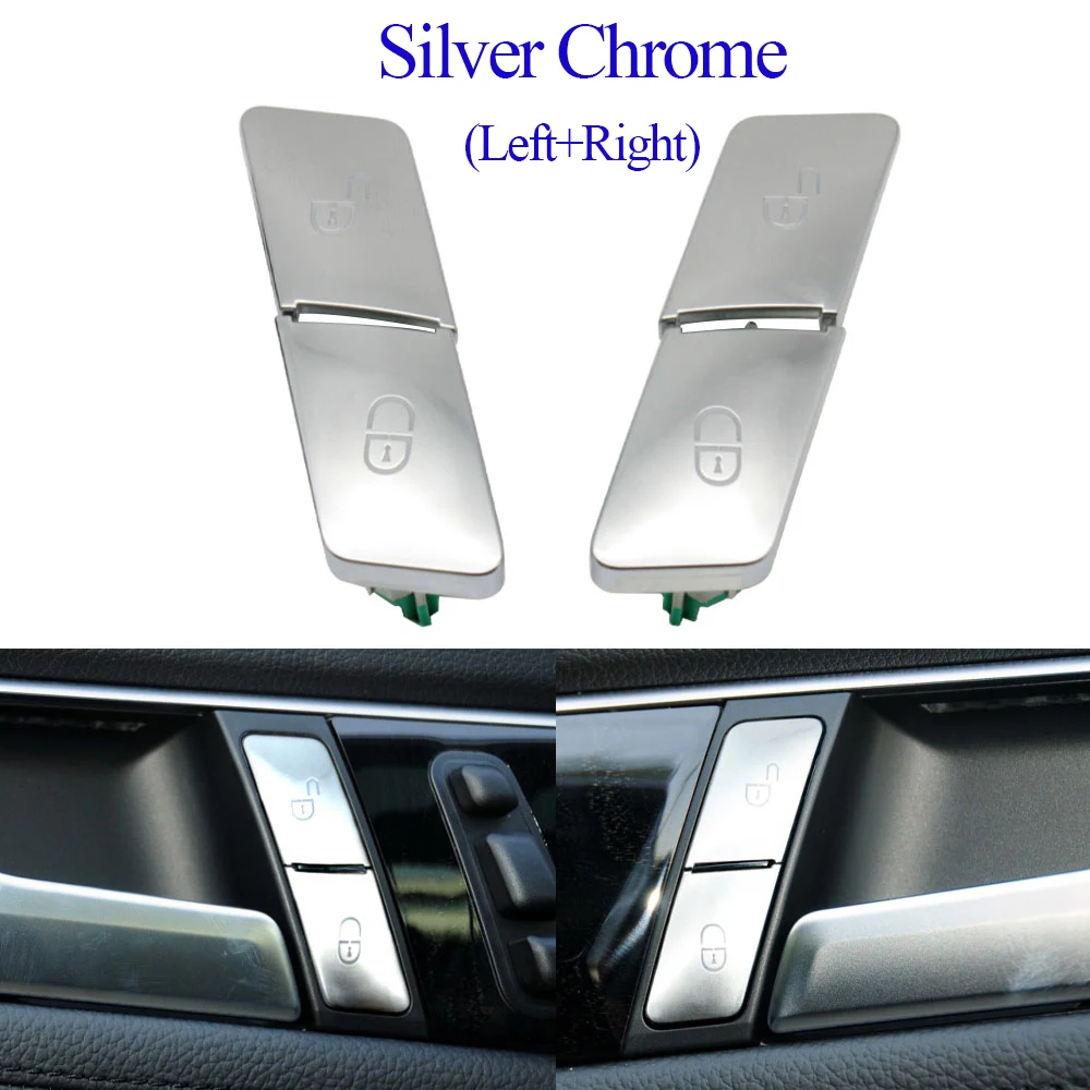 Car Left Right Door Lock Switch Button Replacement For Benz A B C E GLK Class W204 W212 X204 ML GL GLE GLS W166 W463 W156 W176