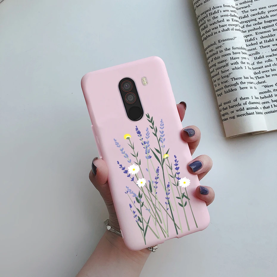 For xiaomi Pocophone F1 Case Poco F1 Cute Cat Cartoon Cover Silicone Soft TPU Phone Case For xiaomi Pocophone F1 Global F 1 Case