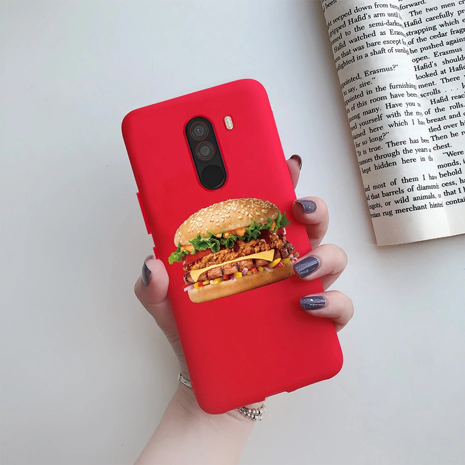 For xiaomi Pocophone F1 Case Poco F1 Cute Cat Cartoon Cover Silicone Soft TPU Phone Case For xiaomi Pocophone F1 Global F 1 Case