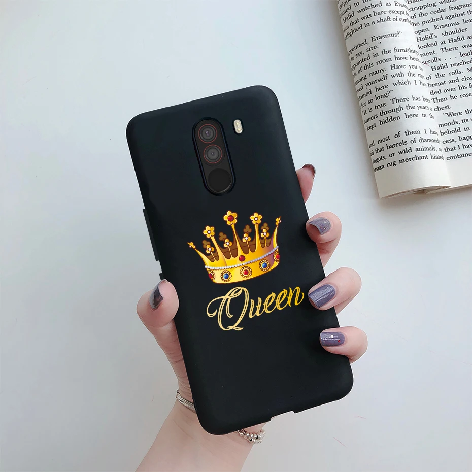 For xiaomi Pocophone F1 Case Poco F1 Cute Cat Cartoon Cover Silicone Soft TPU Phone Case For xiaomi Pocophone F1 Global F 1 Case