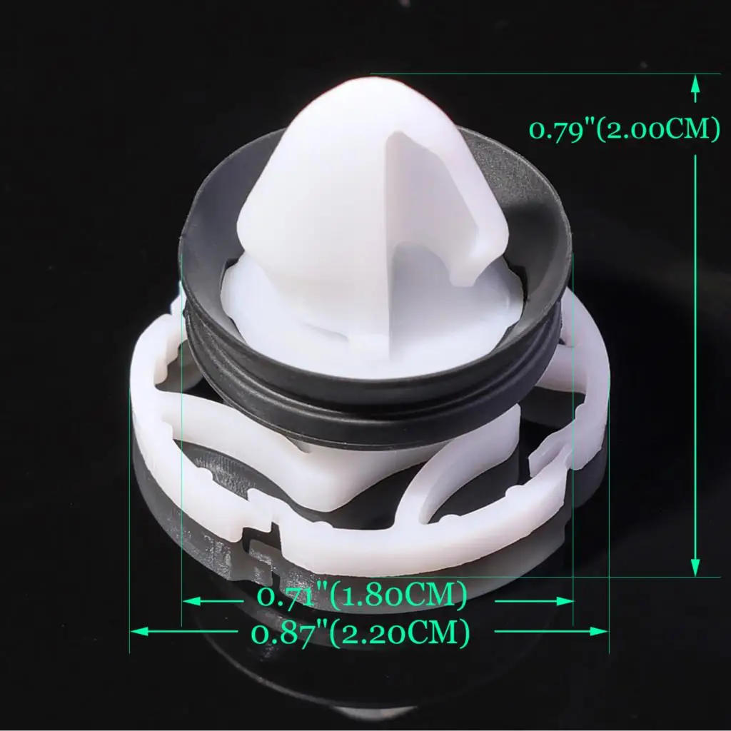 APKTNKA For Renault Peugeot Citroen Car Door Interior Panel Card Trim Clips Padding Mounting Fastener Retainers Clips OE# 9345ZN