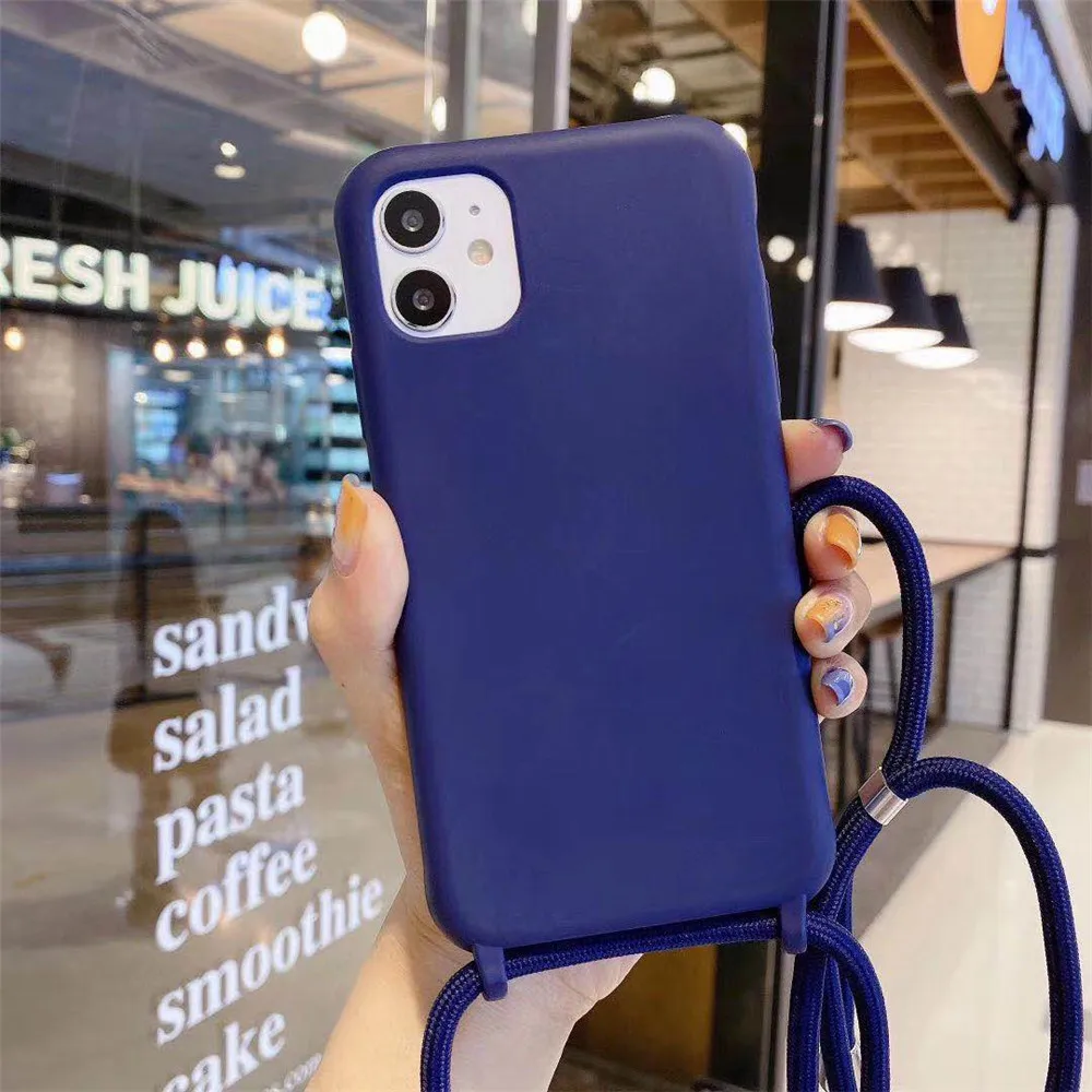 Crossbody Lanyard Cord Rope Strap Phone Case For Samsung A53 A13 A33 A73 A52S A12 A22 A32 A51 A71 A14 A54 A23 A15 A25 A35 Cover