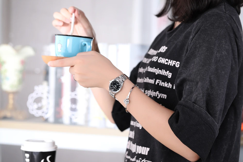 6 Colors CHENXI Brand Watch Luxury Women's Casual Watches Waterproof Watch Women Fashion Dress Rhinestone WristWatch CX021B