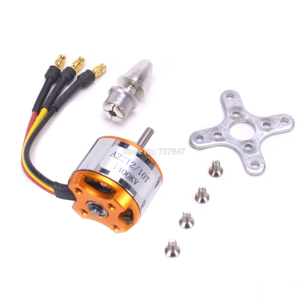 A2212 2212 1400KV 2200KV Brushless Motor 30A ESC SG90 9G Micro Servo 6inch / 8inch Propeller for RC Fixed Wing Plane Helicopter