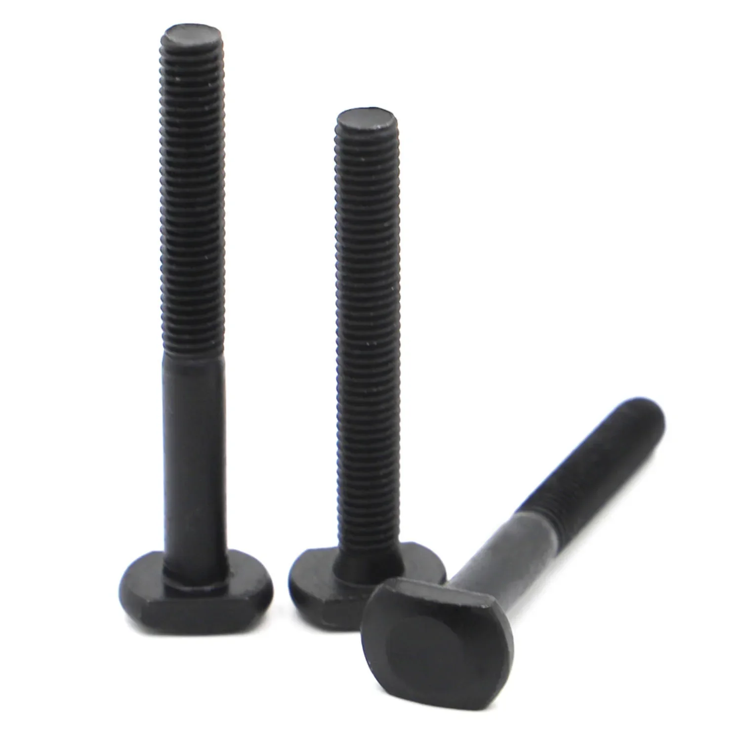 M6 M8 M10 M12 Black Carbon Steel T Shape Punch Milling Machine Screw Threaded Rod Clamping Cap Bolt T-Slot T-head Bolts GB37
