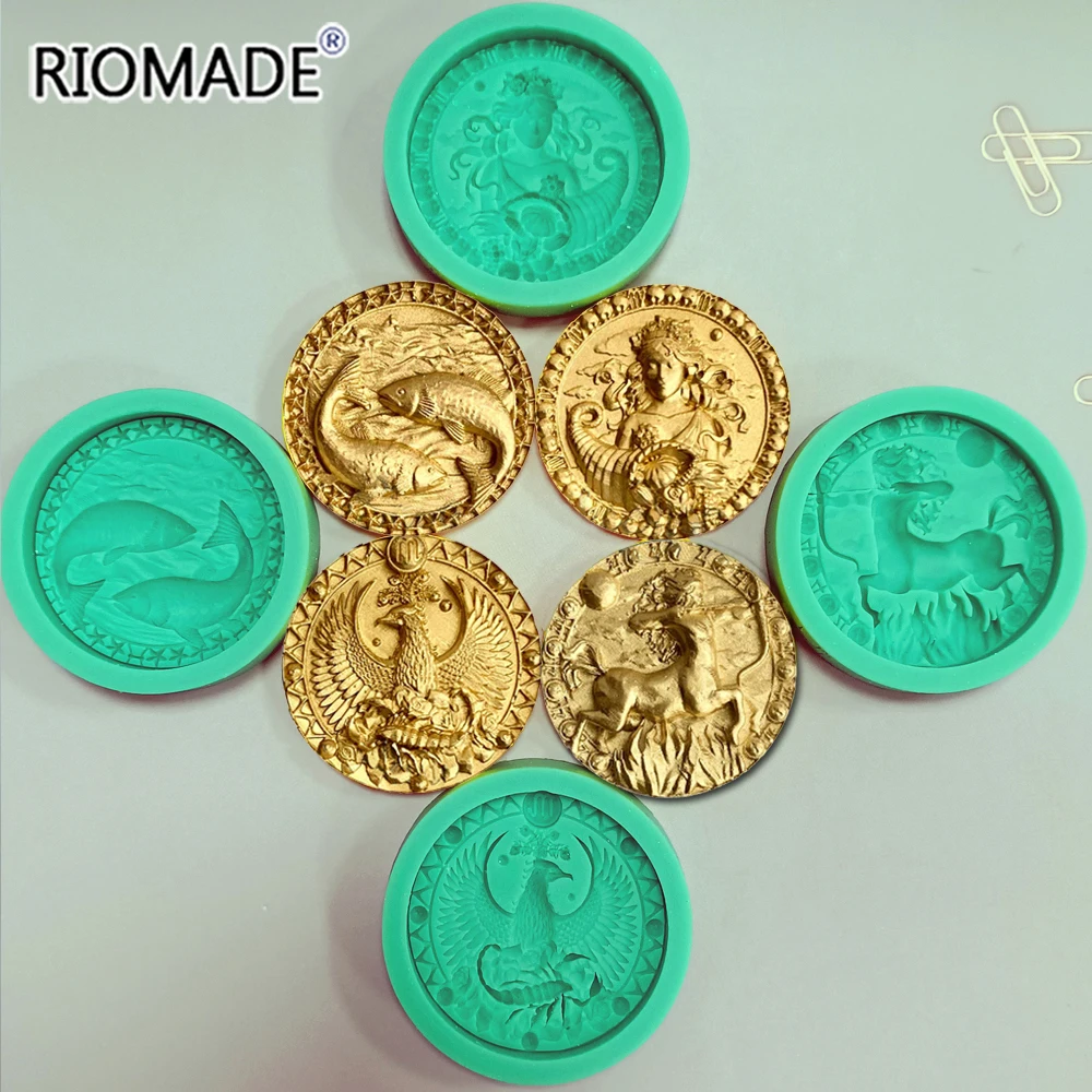 12 Constellations Creative Style Baking Mold Chocolate Sugarcane Gypsum Epoxy Resin Drip Glue Hand DIY Silicone Mould Handicraft