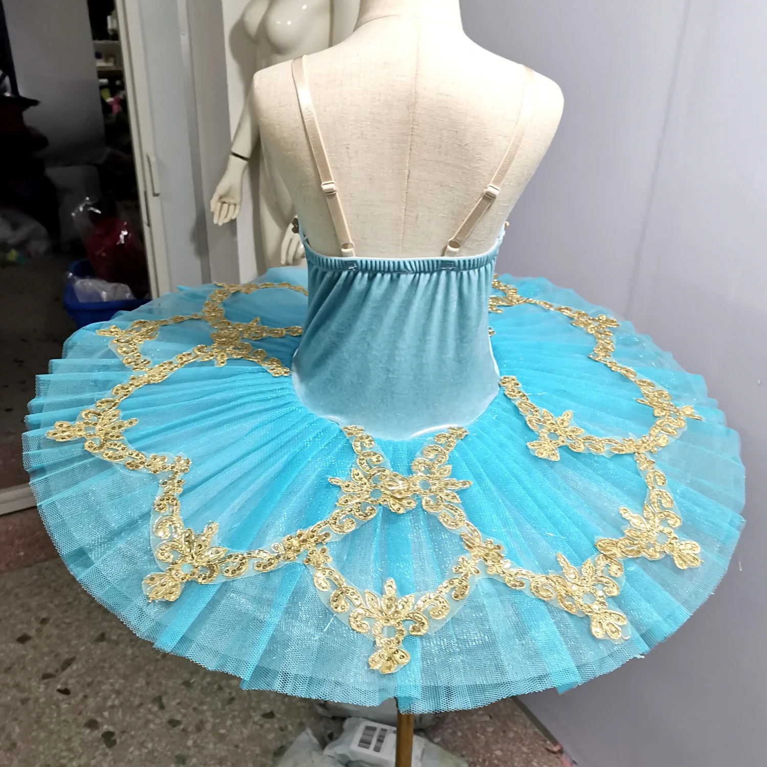 Red Black White Ballet Tutu Skirt Velvet Top Professional Belly Dance Costumes White Swan Lake Costumes Performance Clothing