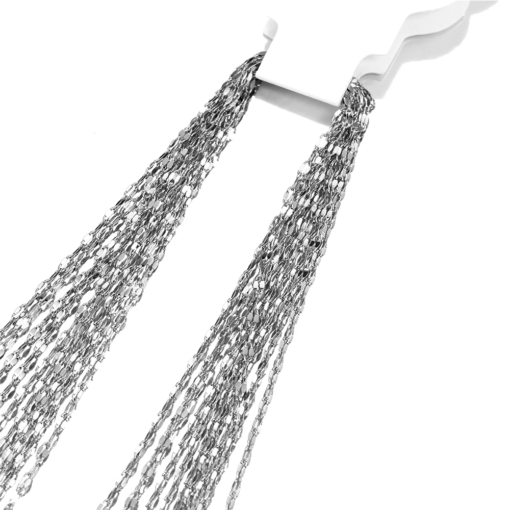10pcs 5pcs Stainless Steel Lips Chain Necklace Chains for DIY Jewelry Making Findings Charms Chain with Lobster Clasps Wholesale