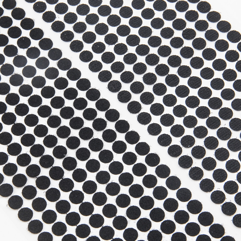 500/1000pair Dots Adhesive Fastener Tape 10/15/20mm Disc Dot Sticker Adhesive Strong Glue Magic Sticker Round Coins Hook Loop