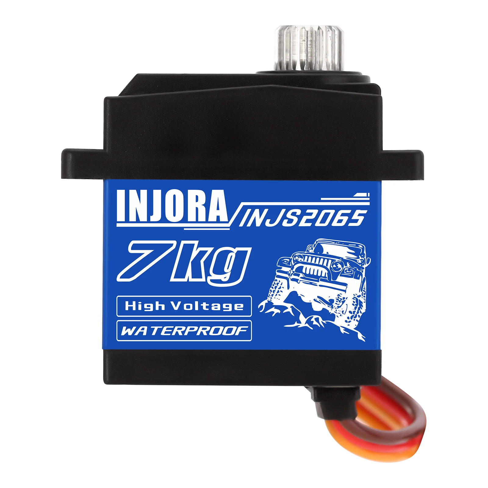 INJORA INJS2065 7KG High Voltage Waterproof Metal Gear 2065 Digital Micro Servo