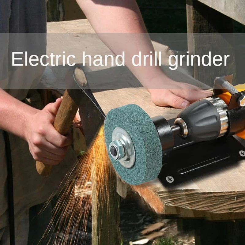 Metal Polish Grinder Machine Sander Conversion Head Grindstones Polishing Grinding Wheel Grinder Sanding Wheel Sanding Block