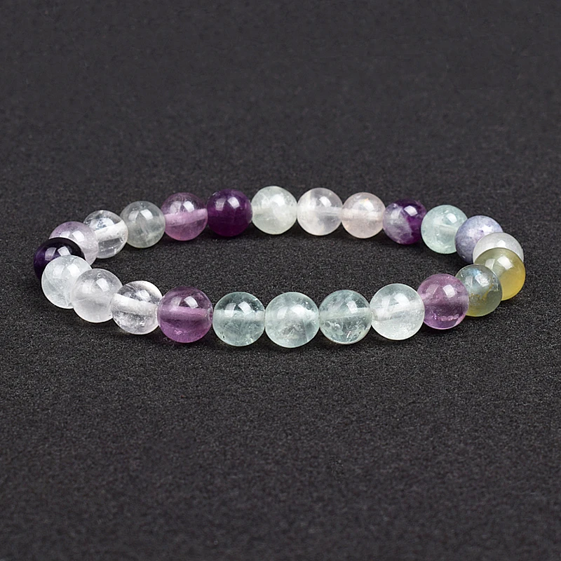 Genuine Natural Stone Bracelet Apatite Lapis Lazuli Agate Crystal Tiger Eye High Quality Gem Beads Bracelet Homme Jewelry Bangle