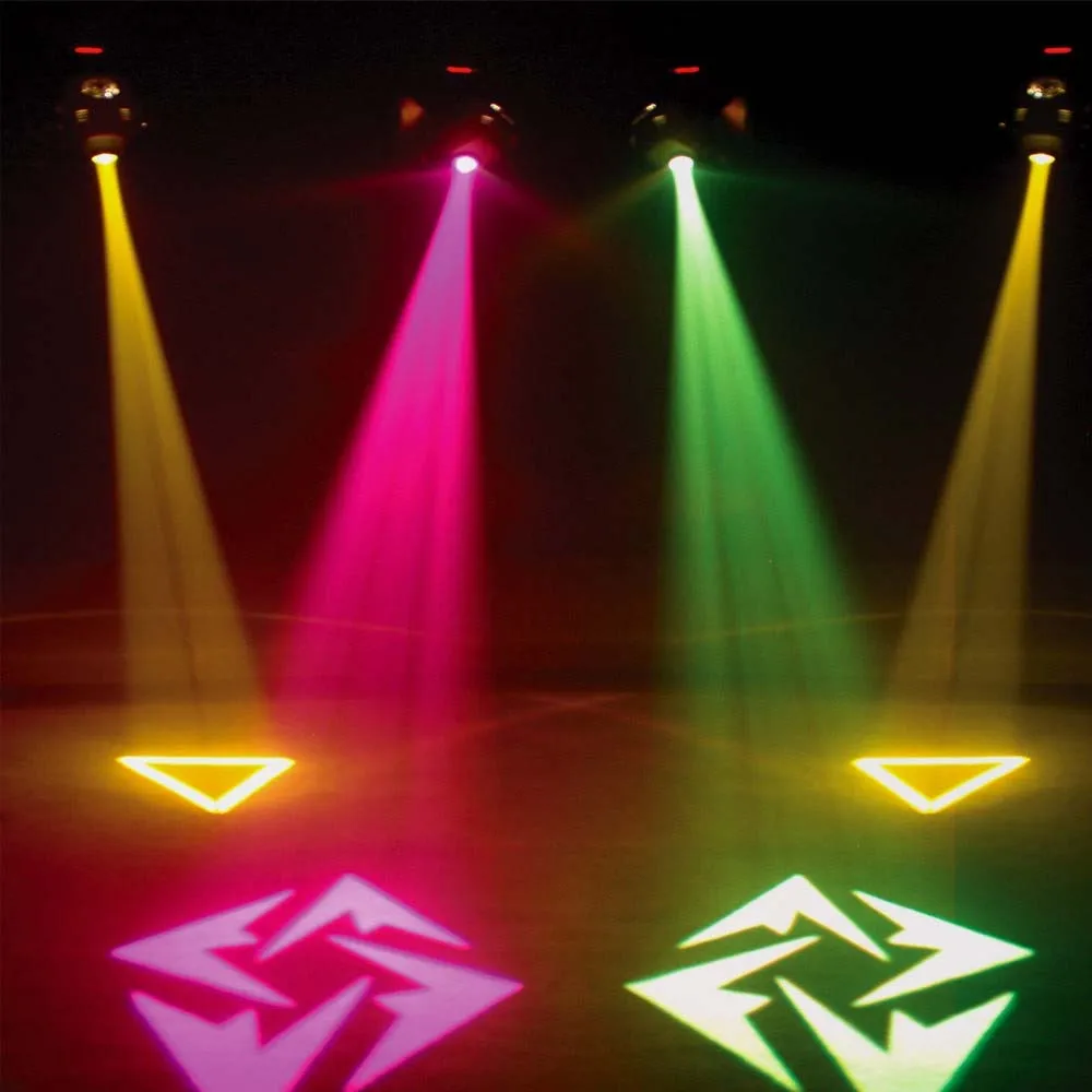 OD24mm LED Moving Head Spot/Beam/Wash Light Gobo Wheel Replacement for Show DJ Disco Party Stage Lighting Photography Backgroud