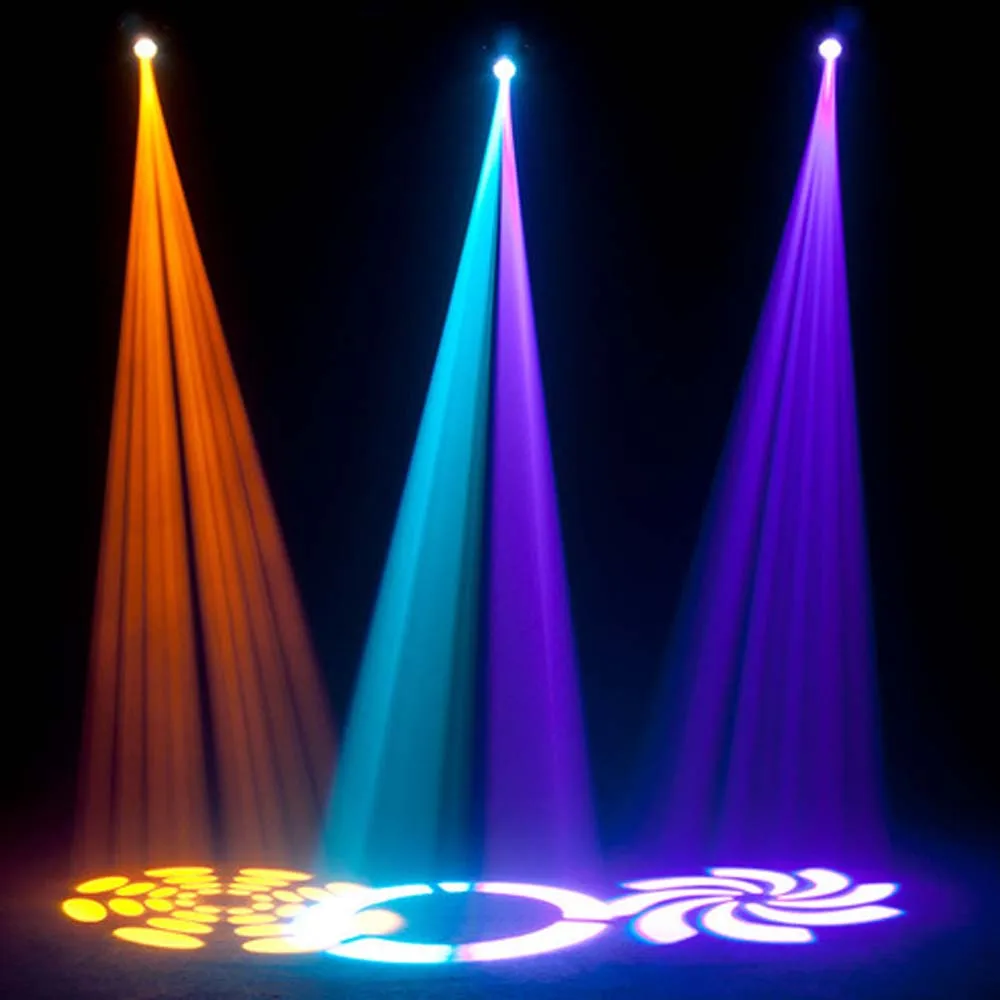 OD24mm LED Moving Head Spot/Beam/Wash Light Gobo Wheel Replacement for Show DJ Disco Party Stage Lighting Photography Backgroud
