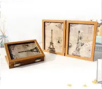 VCC Acrylic Wooden Photo Frame Herbarium Display Frame DIY Frame Photo Frames For Wedding Party Picture Frame Photo Decor