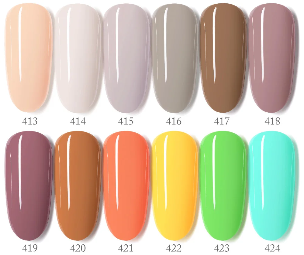VENALISA Nail Gel Polish VIP4 Pastel Varnish Semi Permanent Soak off UV LED Nail Gel Lacquer Full Coverage Hema Free Gel Varnish