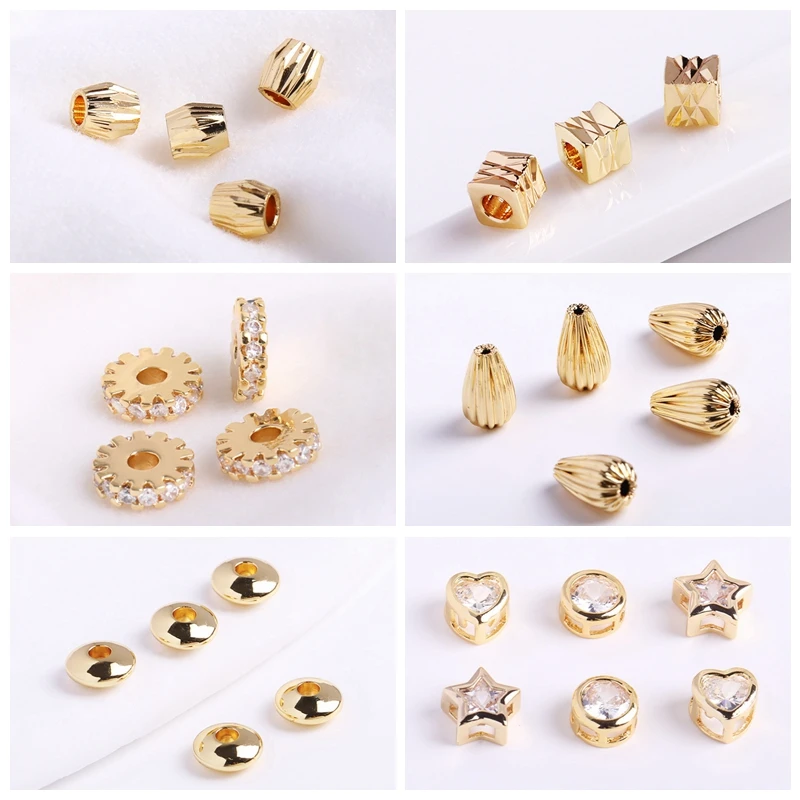 14K Gold Plated Lobster Claw Clasps with Extender Chain Brass Metal Extension Extended Lobster Tail Chains Clasps Connectors