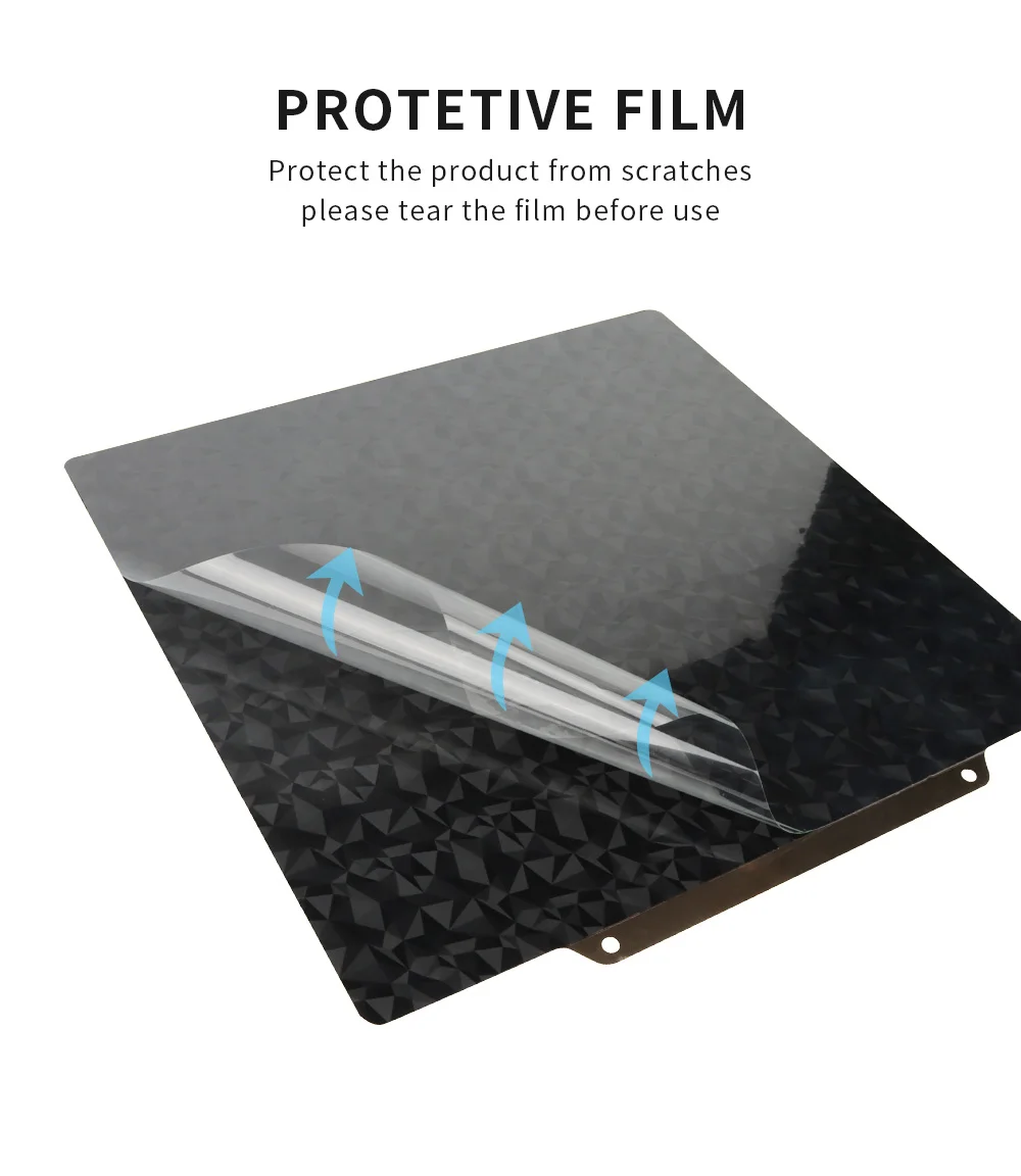 300/180/220/235/310mm PEO Bulid Plate H1H Magnetic Double Sided PEY PET PEI Sheet For K1 Max Ender 3 5 CR10 P1P X1 MK3S Upgrade