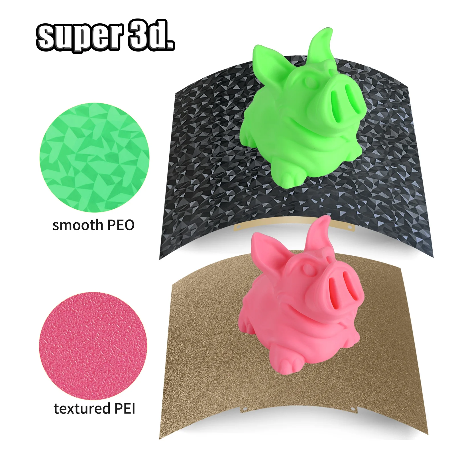 300/180/220/235/310mm PEO Bulid Plate H1H Magnetic Double Sided PEY PET PEI Sheet For K1 Max Ender 3 5 CR10 P1P X1 MK3S Upgrade