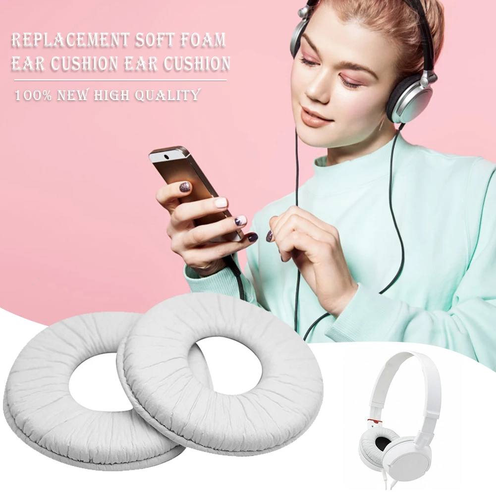 For SONY MDR-V150 V250 V400 V300 ZX300 ZX100 ZX110 Ear Pads Earphone Sleeve Head Beam Sponge Pad Leather Earmuffs
