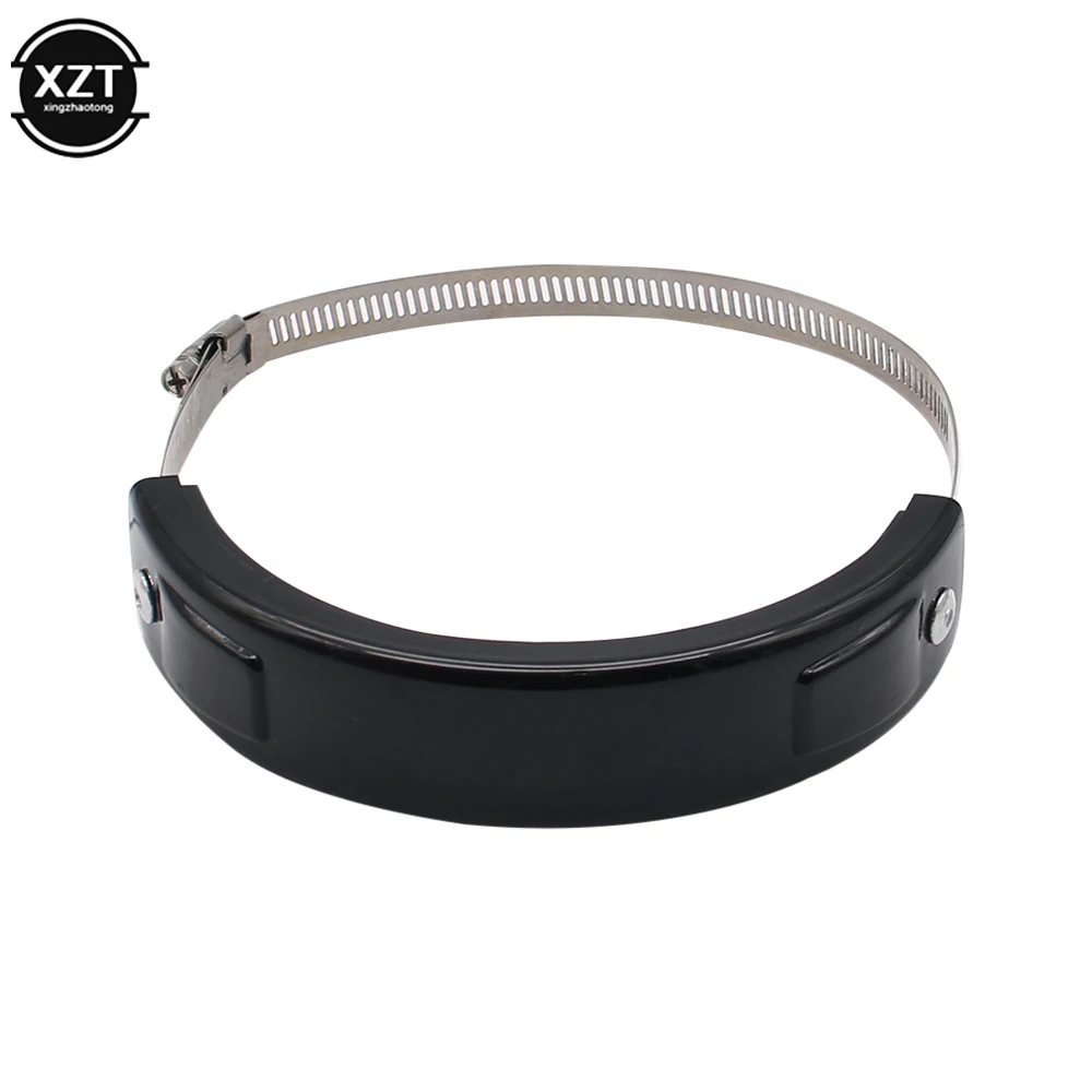 XZT Universal Motorcycle Accessories 100-160mm Round Exhaust Protector Exhaust Pipe Fixing Rings