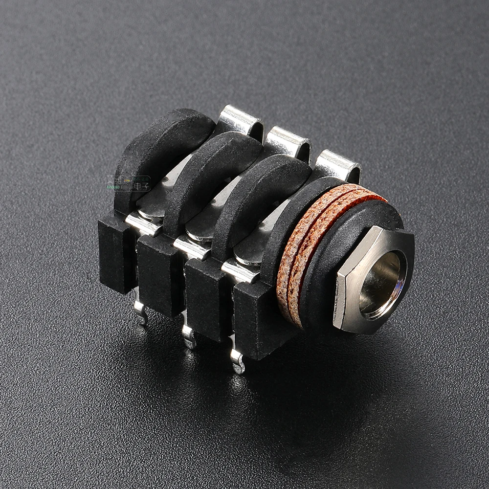Neutrik's REAN TRS Stereo 6.35mm Metal Female Jack 3 Pole NYS230 Audio Panel Mounting Socket 1/4" TS Mono Jack,PCB Socket NYS215