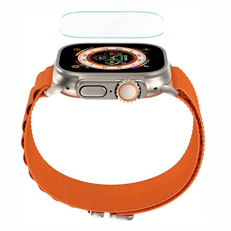 1-3PCS Tempered Glass Film For Apple Watch Ultra 3 49mm With Alignment Tool HD Screen Protector for iWatch Ultra 49 Easy Install