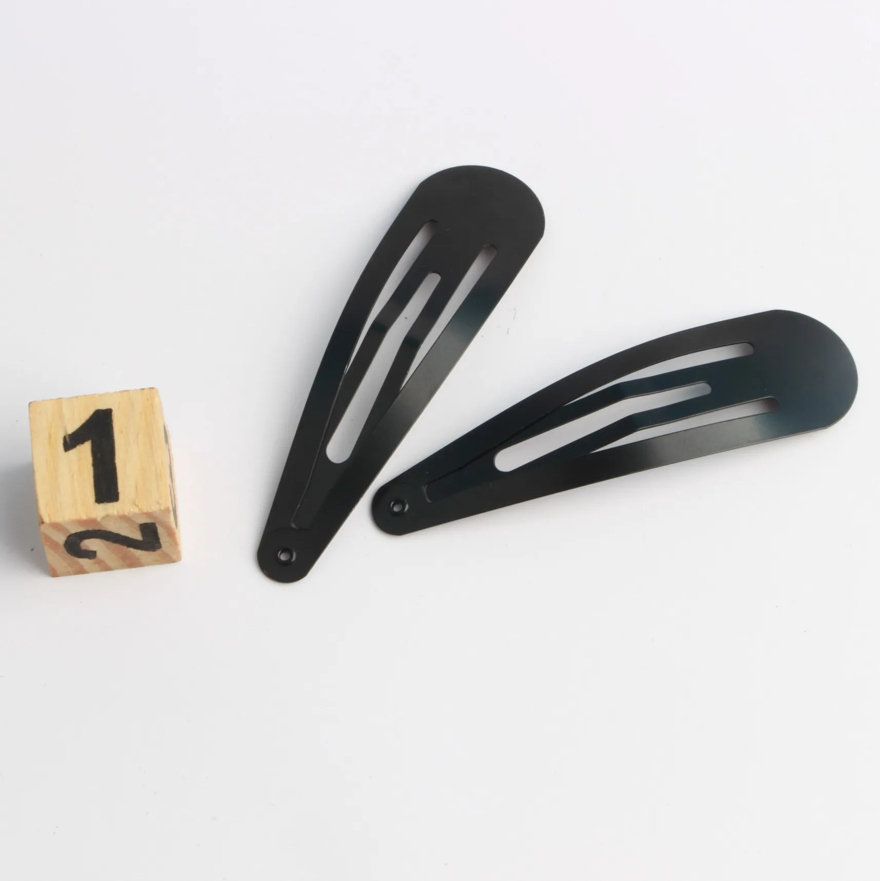 20Pcs Black Hair Clips Snap Alligator Hairpin Base for DIY Jewelry Making Women Girls Hairgrip Setting Hair Accessories Supplies