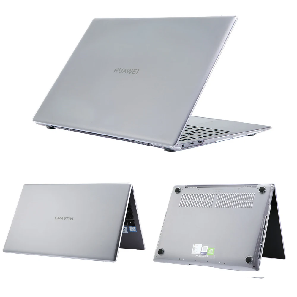 For Huawei Matebook 14s 13s X Pro 2022 2021 D14 D15 16 Crystal and Matte Transparent PC Cover Drop-proof Laptop Protective Case