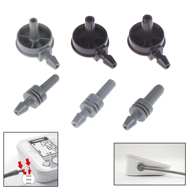 4mm/5mm/6mm Digital Blood Pressure Monitor Arm Cuff Connector Arm Tonometer