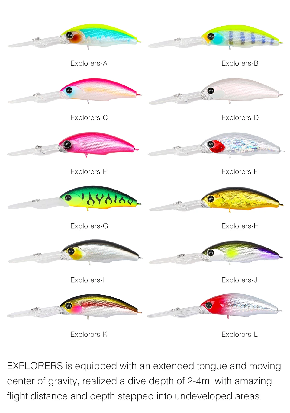 TSURINOYA 57sp Minnow Wobblers Pike Fishing Lure Artificial Bait Hard Swimbait 57mm 8.2g Crankbaits Professional Fishing Lures