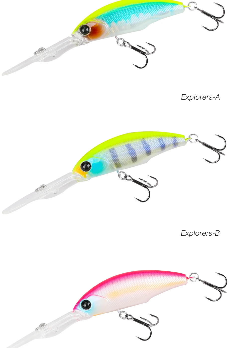 TSURINOYA 57sp Minnow Wobblers Pike Fishing Lure Artificial Bait Hard Swimbait 57mm 8.2g Crankbaits Professional Fishing Lures