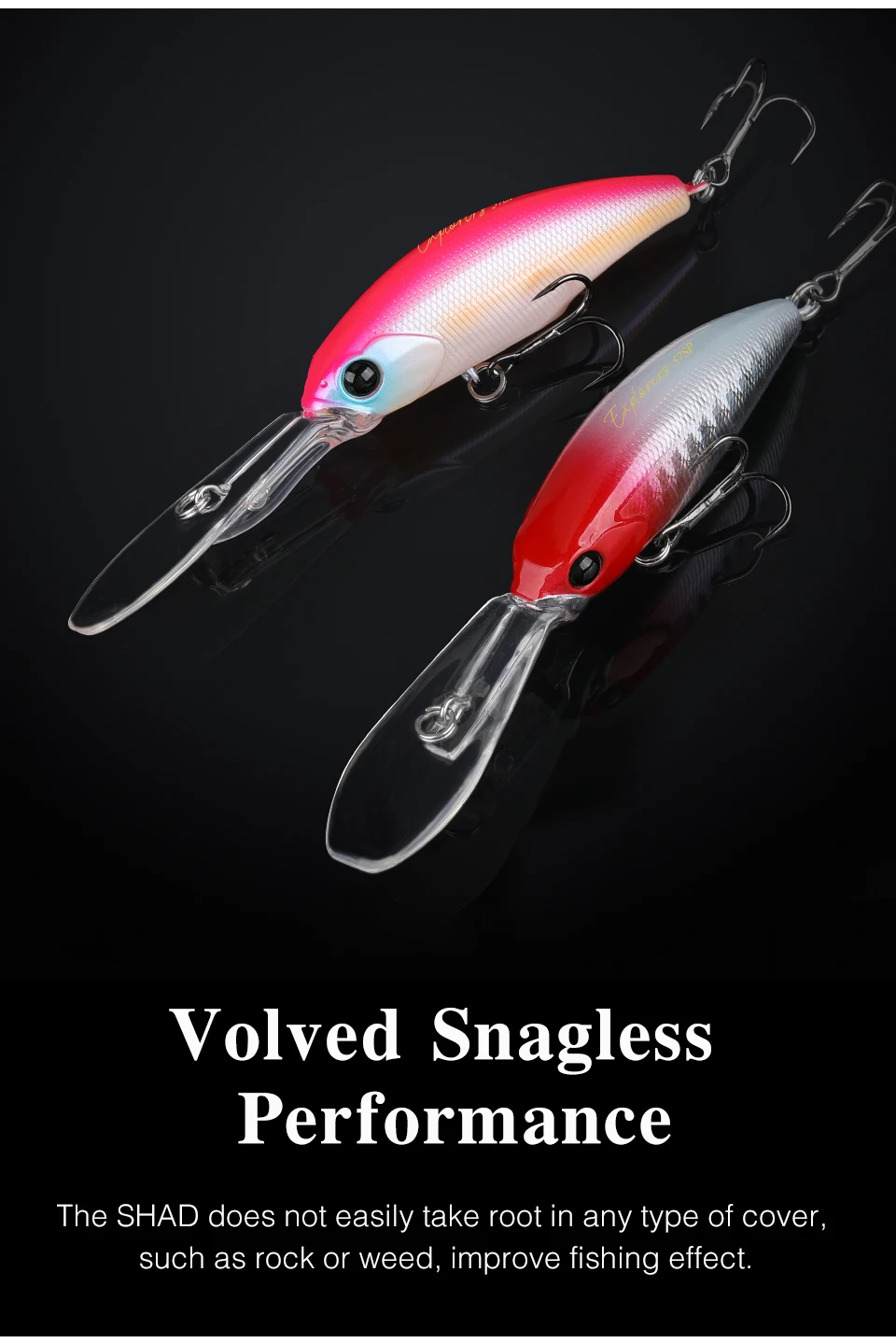 TSURINOYA 57sp Minnow Wobblers Pike Fishing Lure Artificial Bait Hard Swimbait 57mm 8.2g Crankbaits Professional Fishing Lures