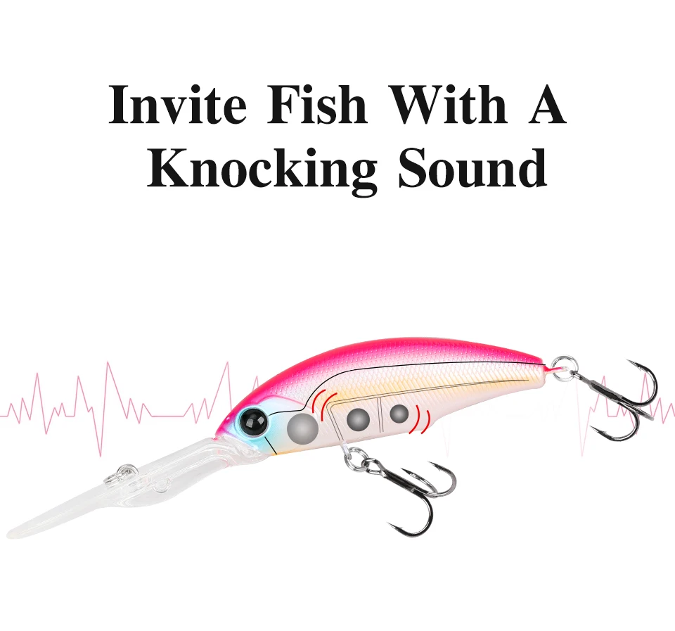 TSURINOYA 57sp Minnow Wobblers Pike Fishing Lure Artificial Bait Hard Swimbait 57mm 8.2g Crankbaits Professional Fishing Lures