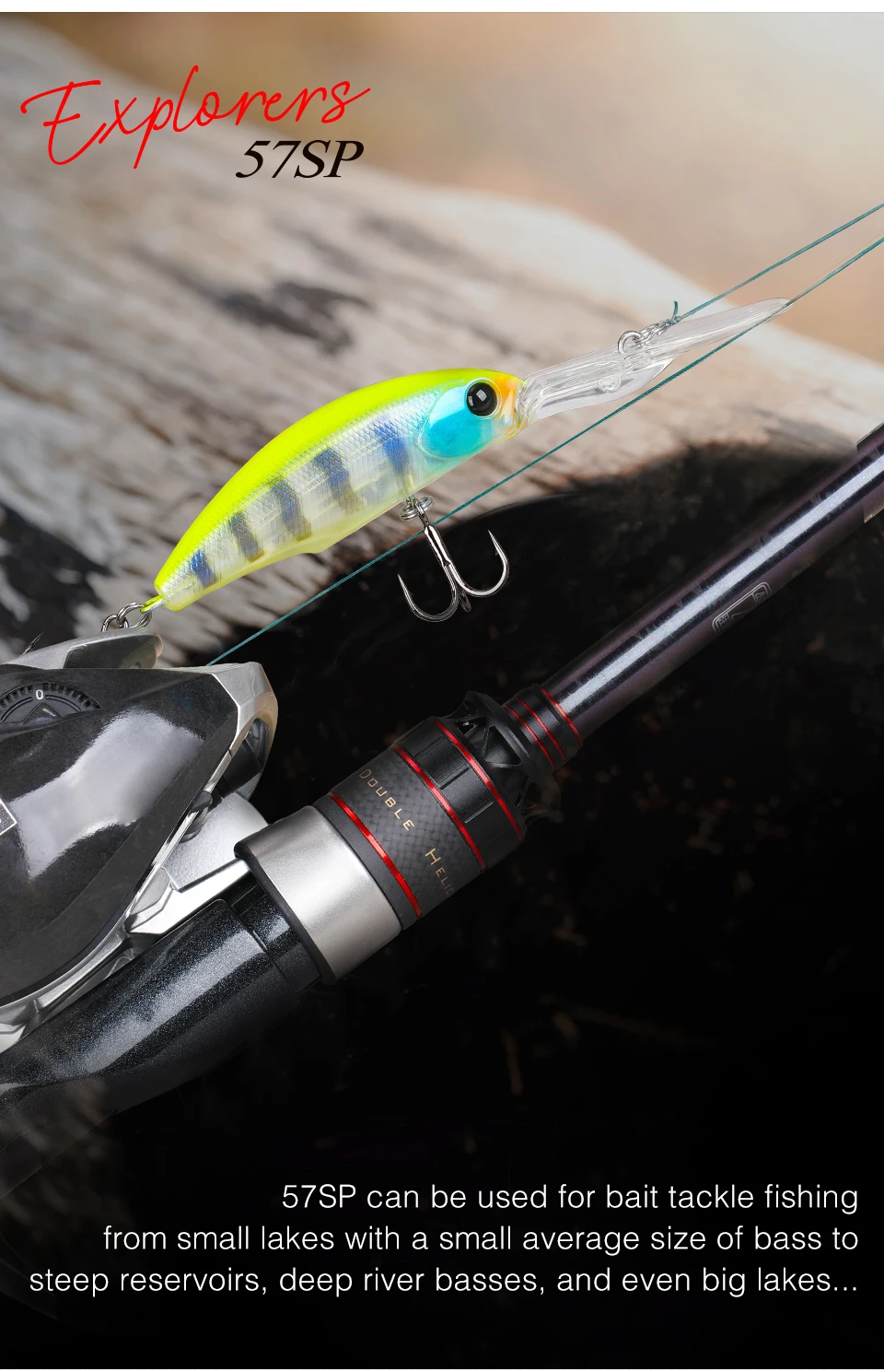 TSURINOYA 57sp Minnow Wobblers Pike Fishing Lure Artificial Bait Hard Swimbait 57mm 8.2g Crankbaits Professional Fishing Lures