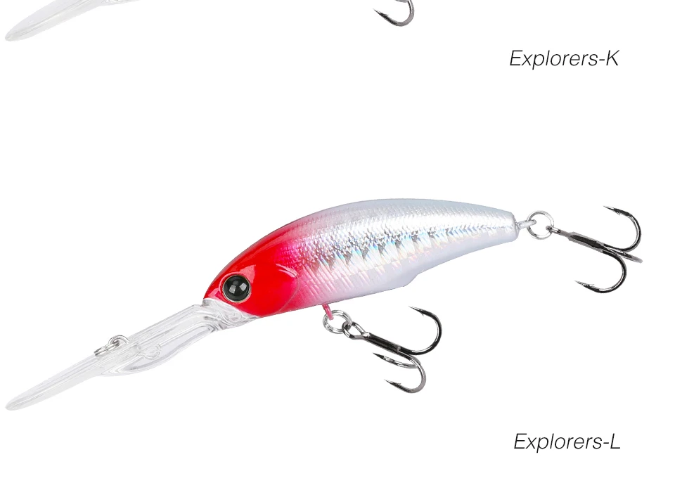 TSURINOYA 57sp Minnow Wobblers Pike Fishing Lure Artificial Bait Hard Swimbait 57mm 8.2g Crankbaits Professional Fishing Lures