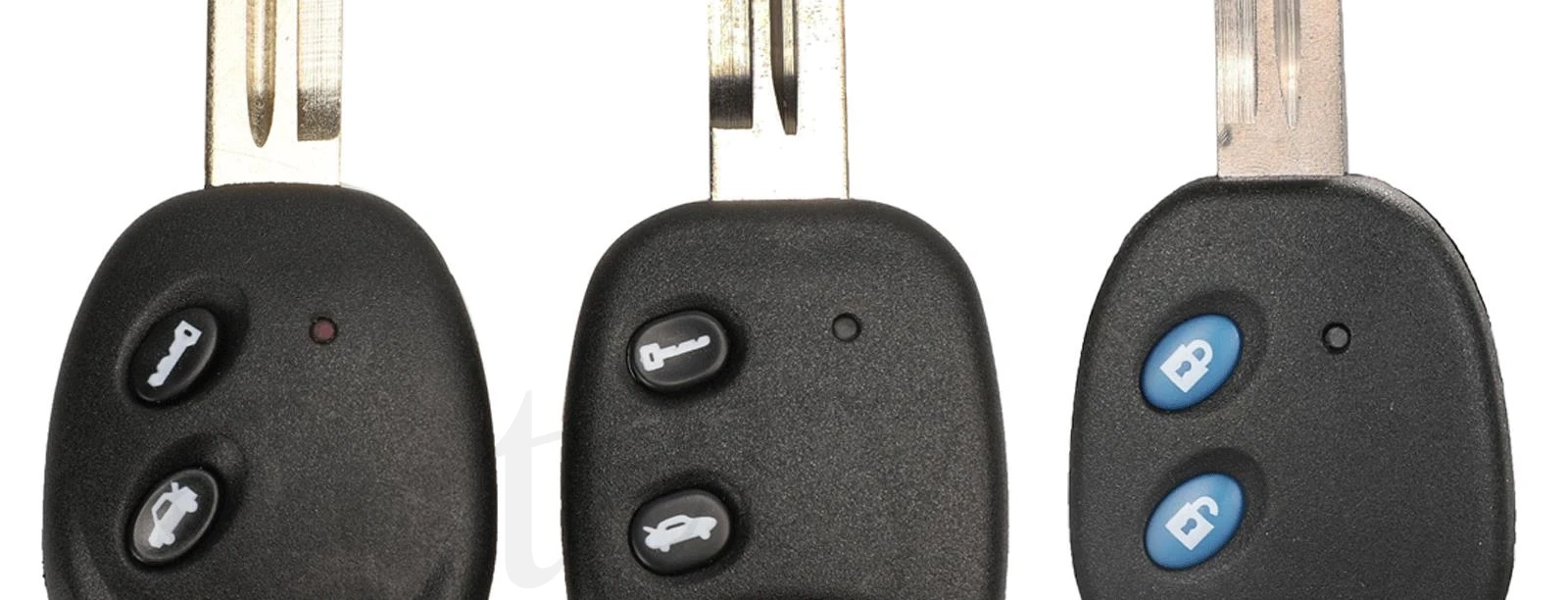 jingyuqin 2 Buttons For Chevrolet LOVA Sail Epica Lechi Spark Remote Key Uncut Brass Blade Blank Key Shell Replacement