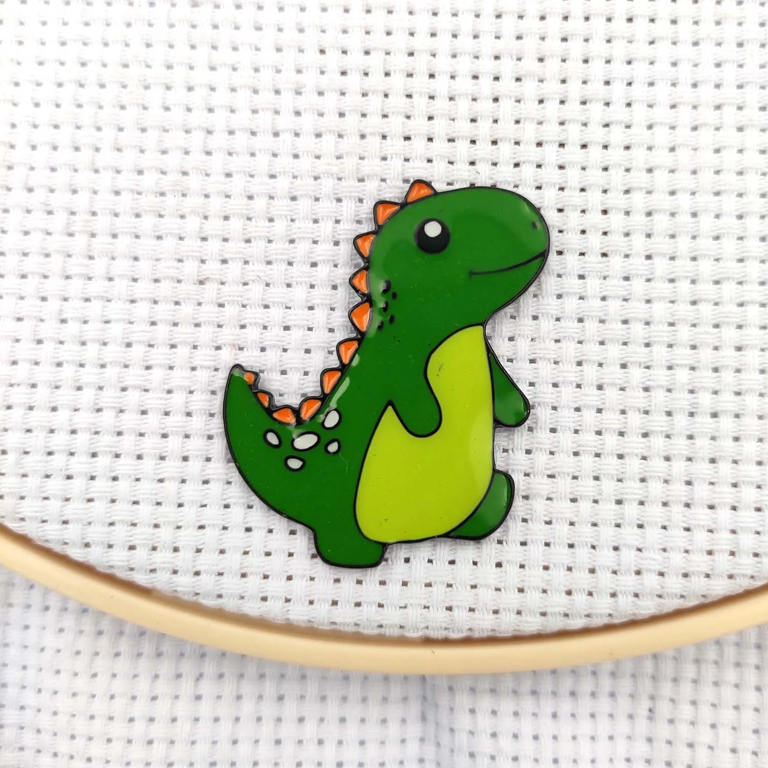 Cute Dinosaur Magnetic Needle Minders Sewing Magnet Needles Holder Cross Stitch Embroidery Needle Keeper Help Manage Needle Work