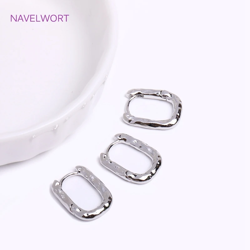 Trendy Gold Color Brass Hoop Earring Fashion Jewelry For Women,Vintage Round Huggies Earrings Premium Luxury Accessories