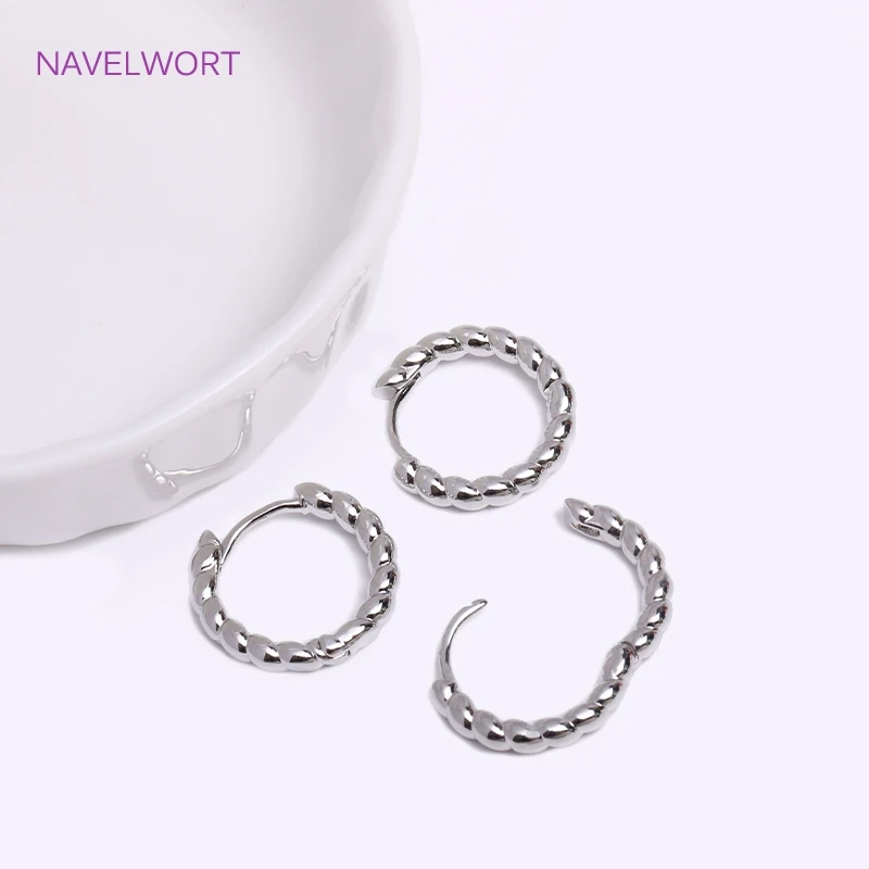 Trendy Gold Color Brass Hoop Earring Fashion Jewelry For Women,Vintage Round Huggies Earrings Premium Luxury Accessories