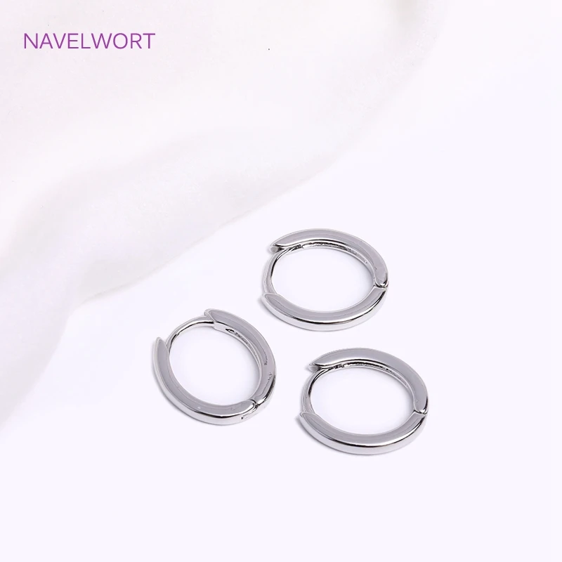 Trendy Gold Color Brass Hoop Earring Fashion Jewelry For Women,Vintage Round Huggies Earrings Premium Luxury Accessories