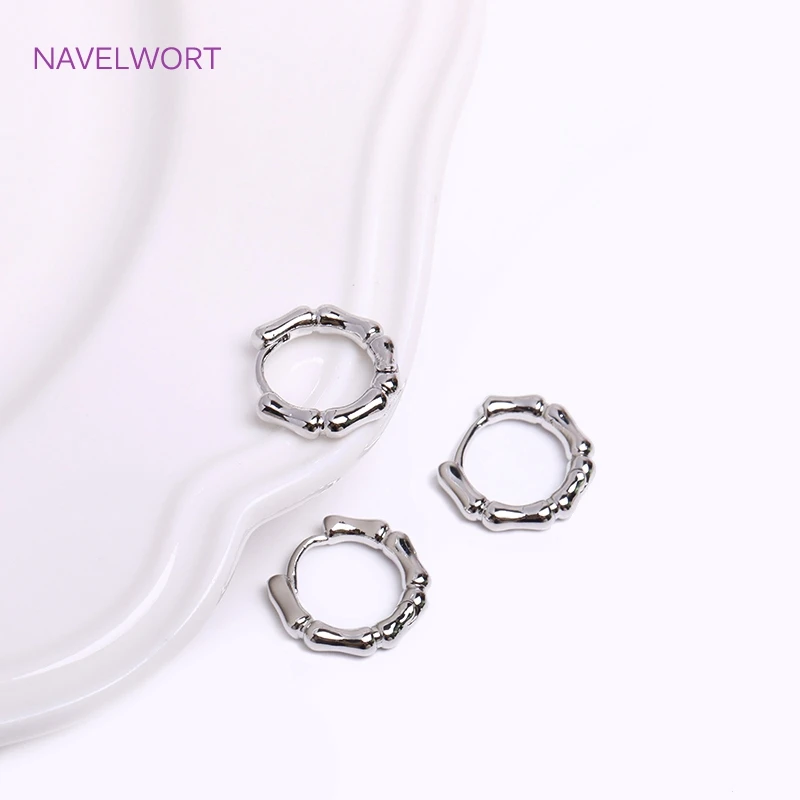 Trendy Gold Color Brass Hoop Earring Fashion Jewelry For Women,Vintage Round Huggies Earrings Premium Luxury Accessories