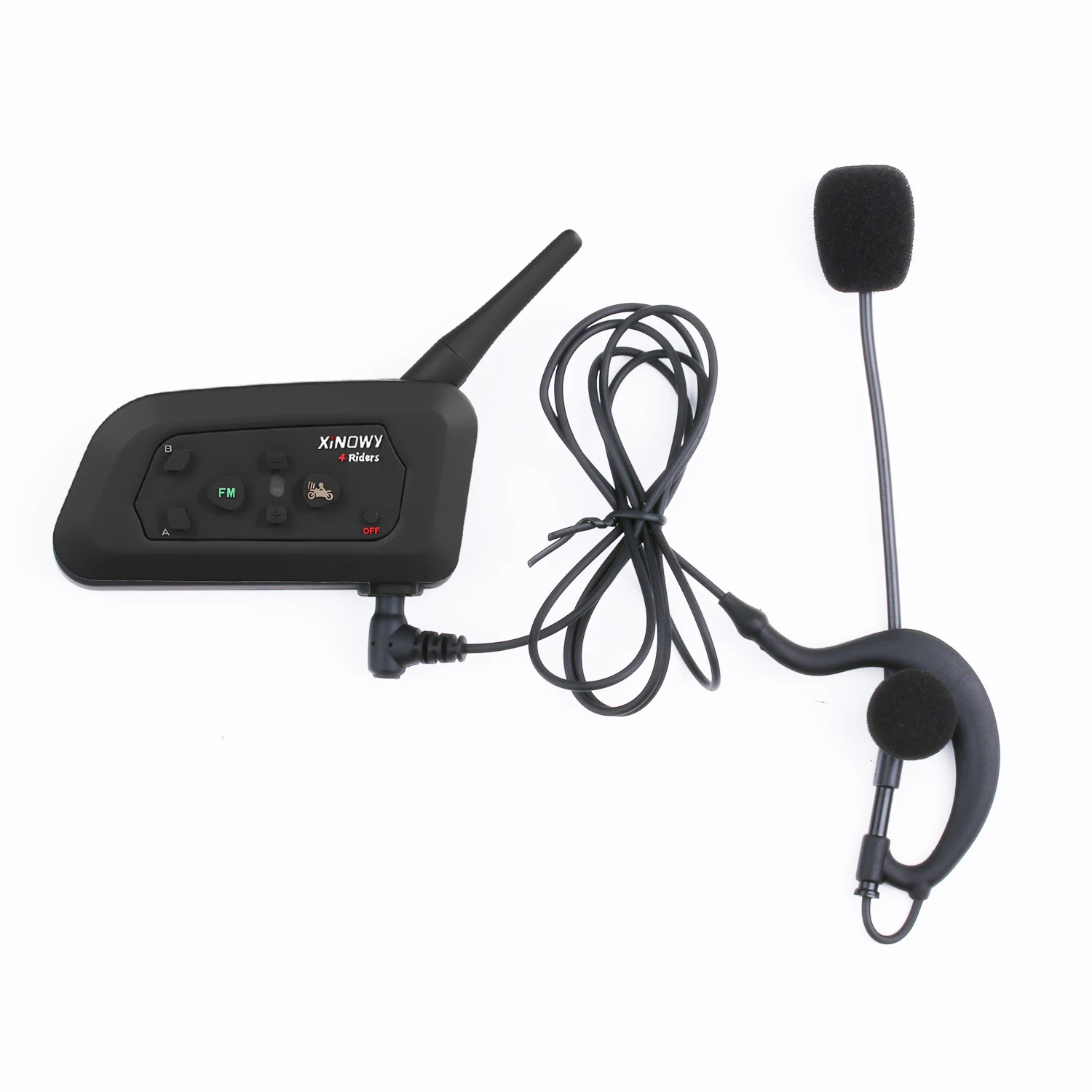 XiNOWy 3 Users V4C Football Referee Intercom Headset 1200m Full Duplex Bluetooth Soccer Conference Multipurpose Interphone